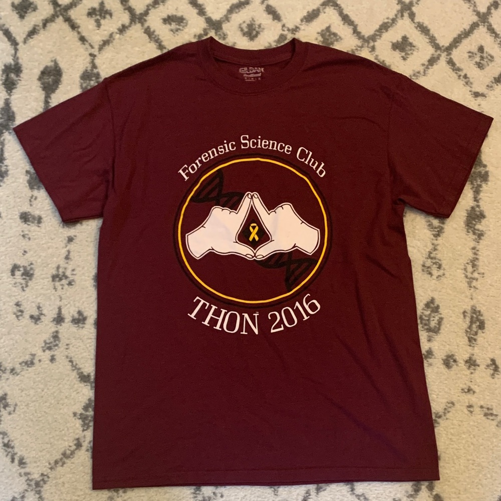 Penn State Forensic Science Club THON 2016 Shirt
